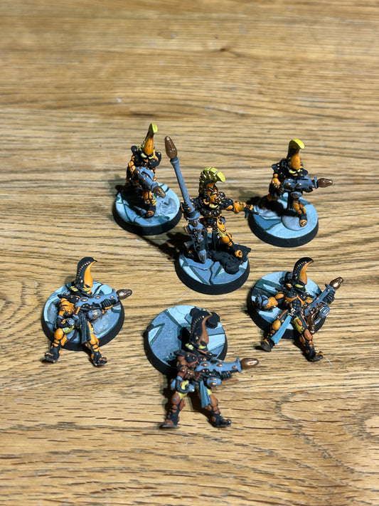 Warhammer 40k eldar fire dragon squad (no tabs)