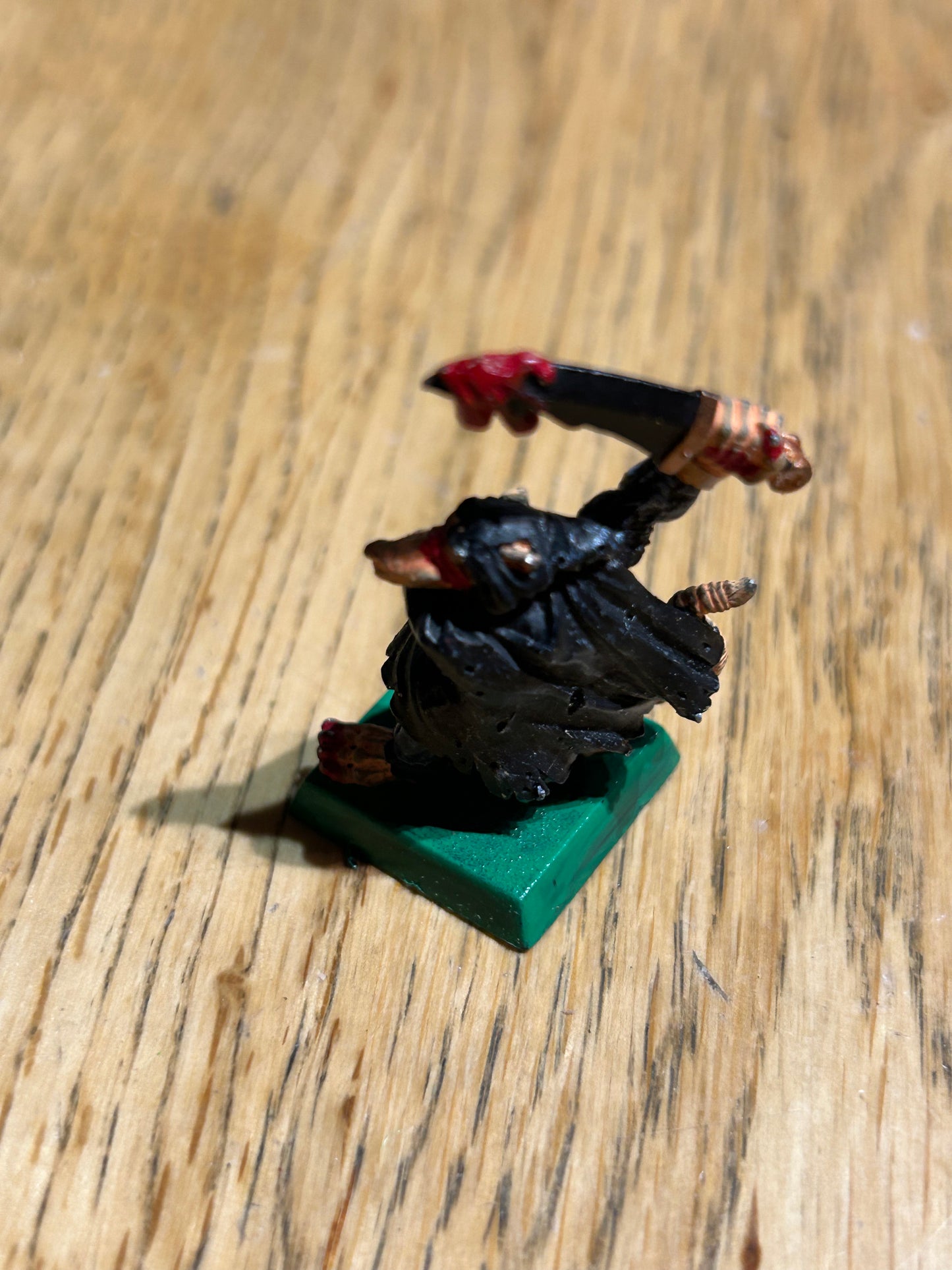 WARHAMMER FANTASY SKAVEN METAL ESHIN ASSASSIN PAINTED RATMAN