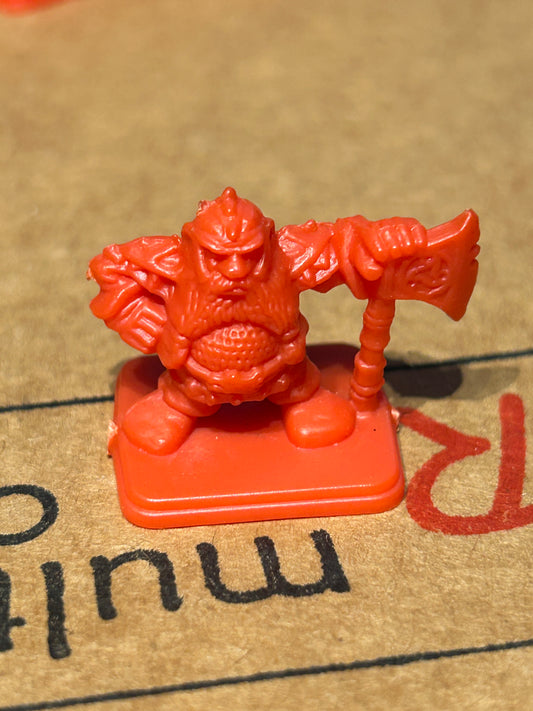 Games Workshop Citadel Hero Quest Heroquest Dwarf Character warhammer fantasy x1 (4 available, all in the brighter red version)