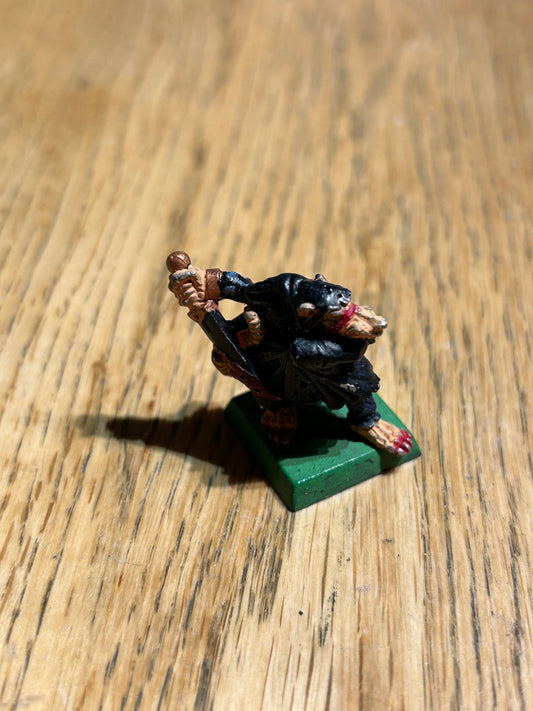 WARHAMMER FANTASY SKAVEN METAL ESHIN ASSASSIN PAINTED MARAUDER RATMAN