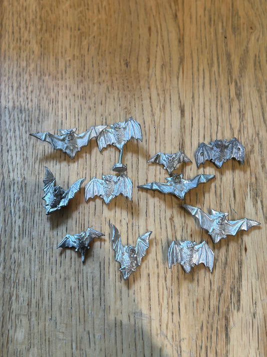 Warhammer fantasy vampire counts metal bat swarm (11 bats)