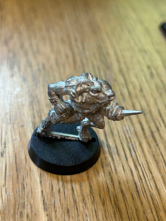 Beastman Metal Chaos Blood Bowl Fantasy Warhammer