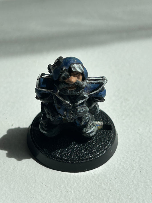 Squat Commander "Sgt Bylcow" Rogue Trader Space Dwarfs Citadel Metal 40k
