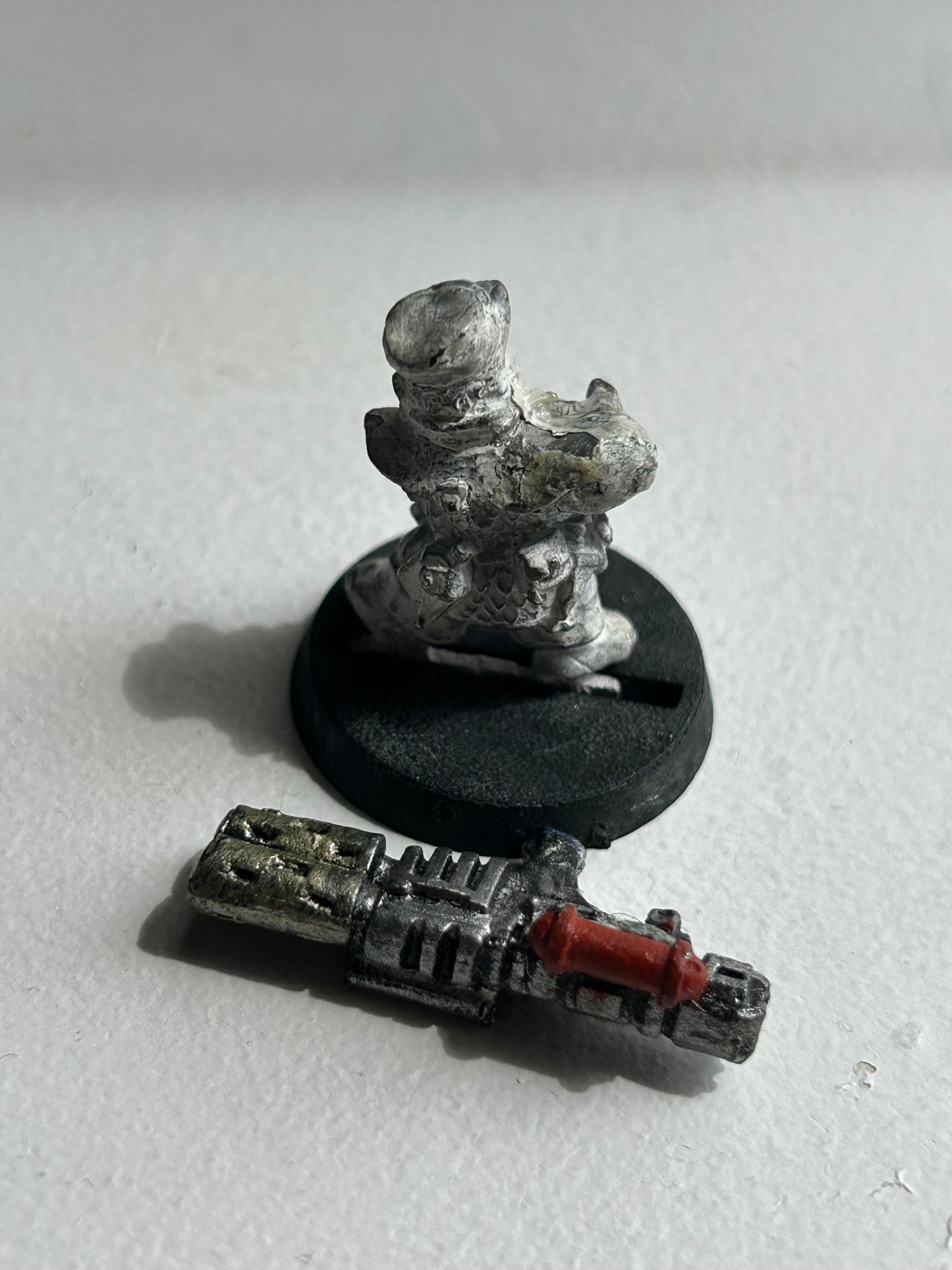 Warhammer 40k Rogue Trader Squat with heavy melta gun