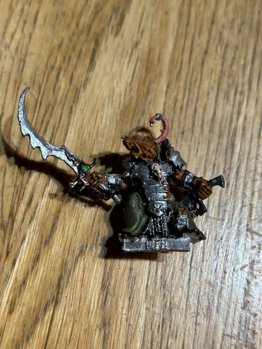 Warhammer Fantasy The Old World Skaven Warlord Spinetail