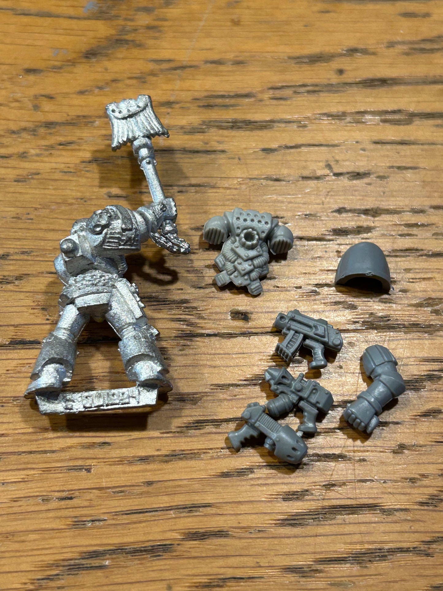 Games Workshop Warhammer 40k Metal Chaplain second edition (standard backpack, not the character one)