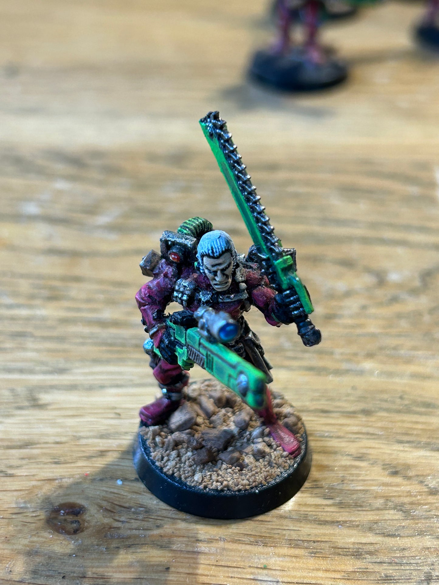 NECROMUNDA Van Saar Gang Citadel Game Workshop (well painted and some nice conversions)