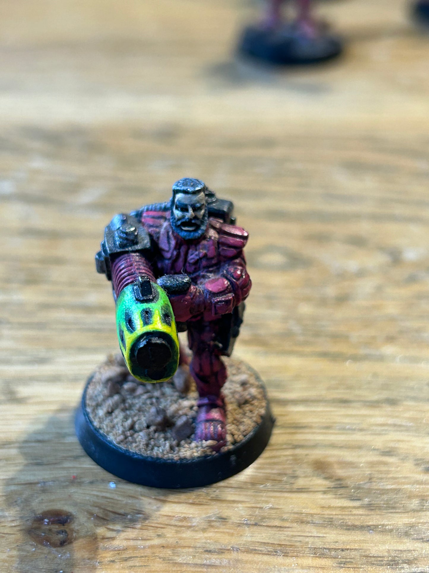 NECROMUNDA Van Saar Gang Citadel Game Workshop (well painted and some nice conversions)