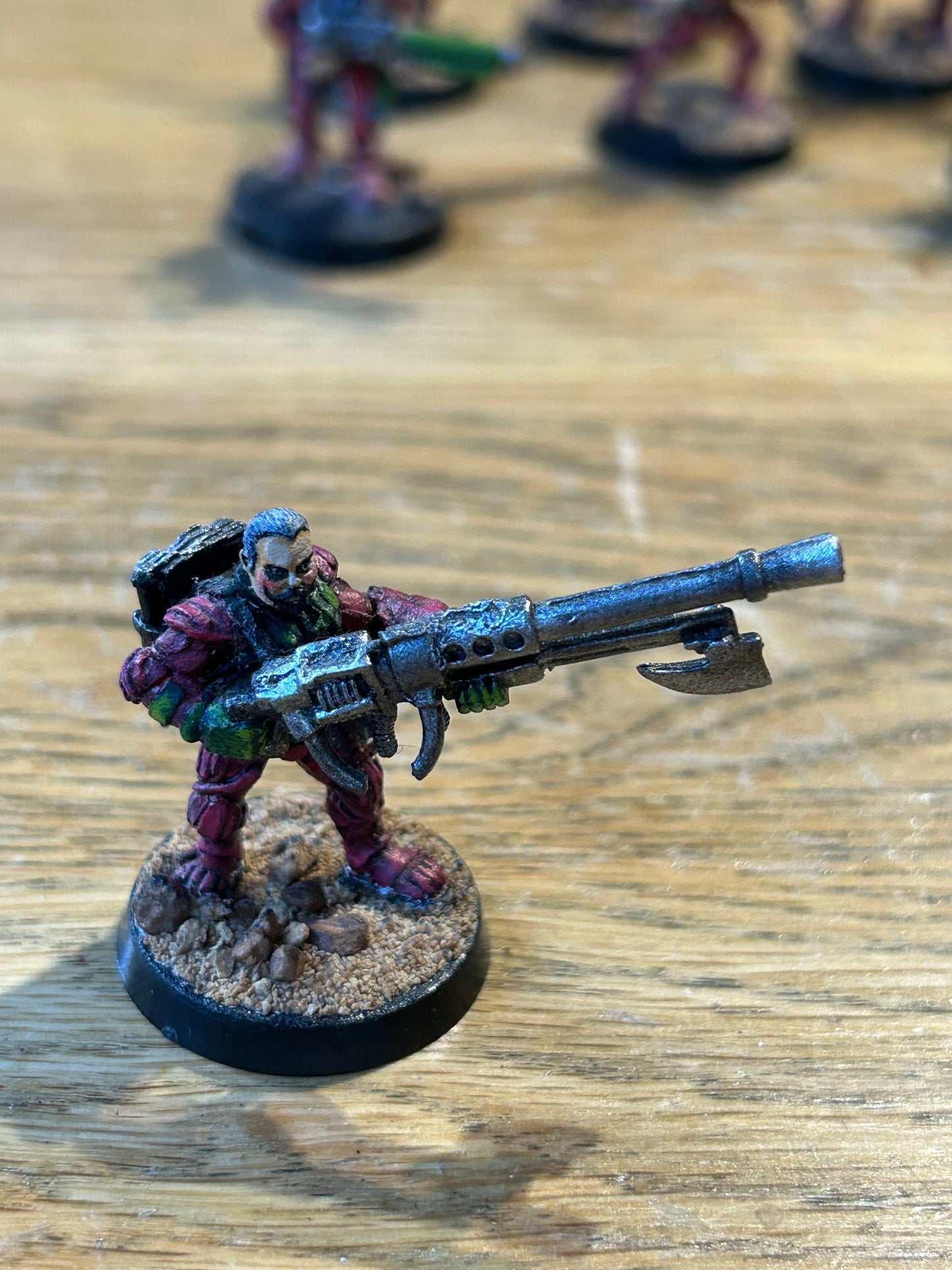 NECROMUNDA Van Saar Gang Citadel Game Workshop (well painted and some nice conversions)