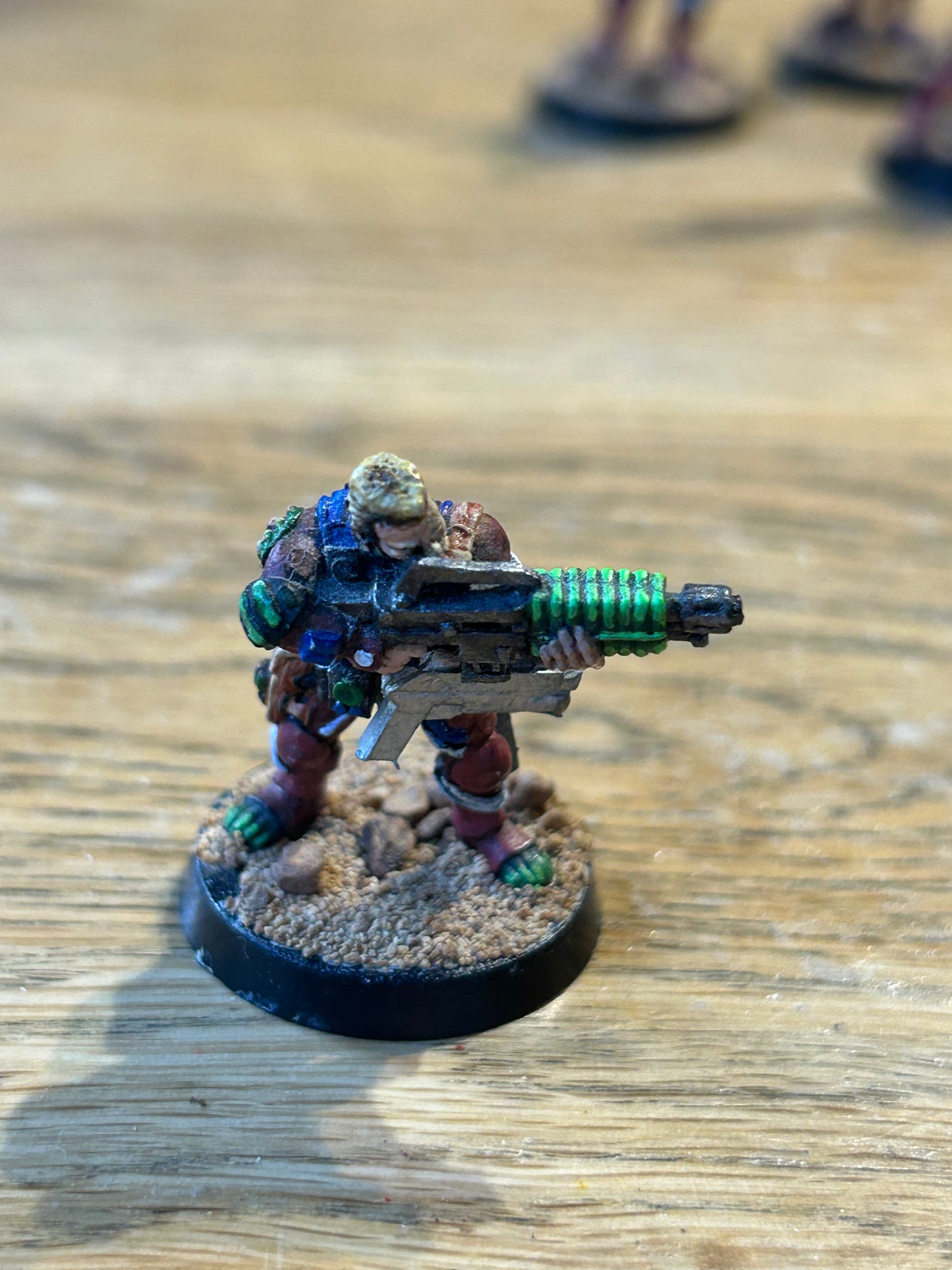 NECROMUNDA Van Saar Gang Citadel Game Workshop (well painted and some nice conversions)