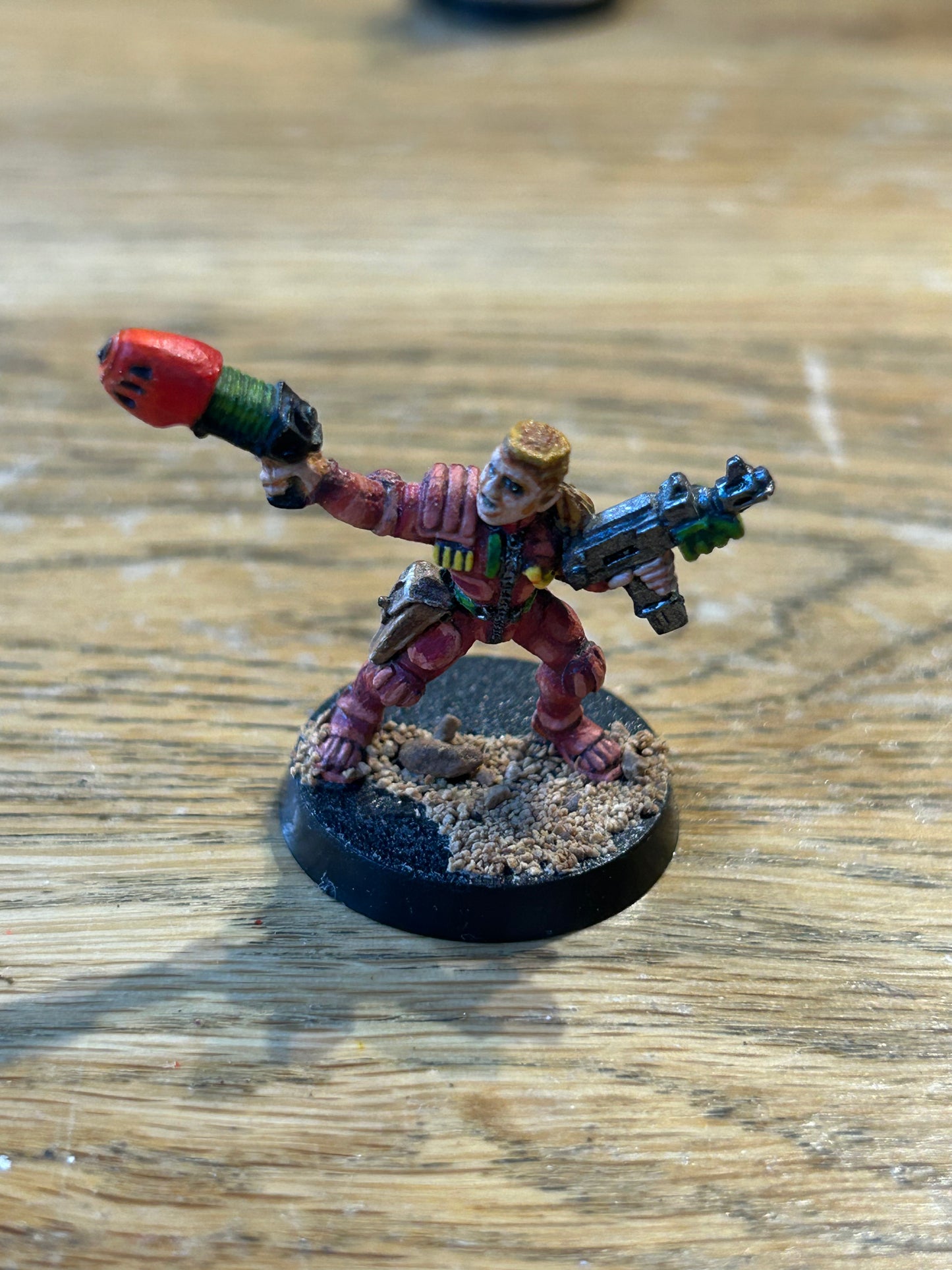 NECROMUNDA Van Saar Gang Citadel Game Workshop (well painted and some nice conversions)