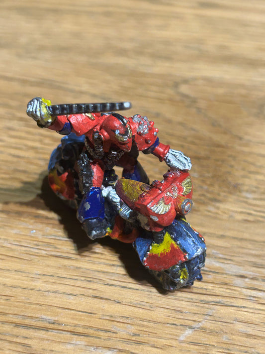 Games Workshop Citadel RT106 Space Marine Bike Biker Medic Rogue Trader Era GW