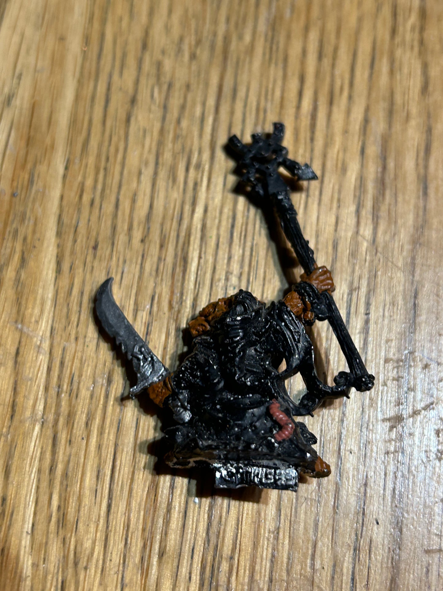 Skaven Grey Seer Thanquol Ratmen WFB The Old World 90s Metal Citadel warhammer fantasy