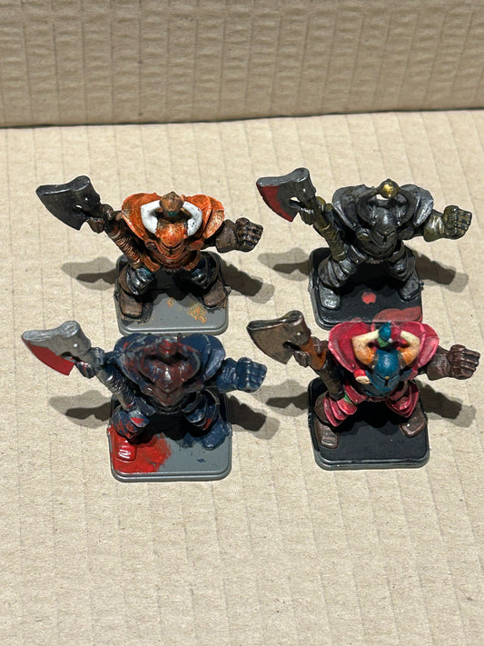 Warhammer fantasy heroquest chaos warrior x4
