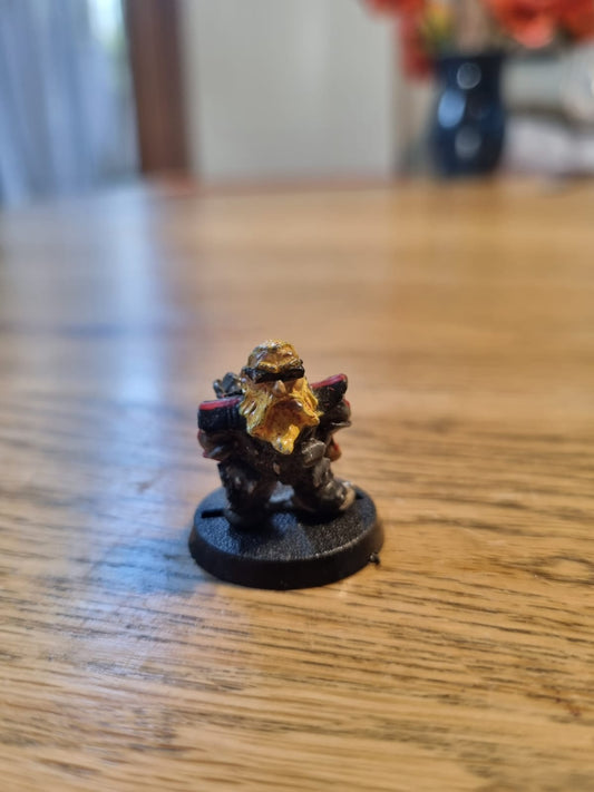 Capt Khyrk - DWARF SQUAT - ROGUE TRADER - 1987 CITADEL WARHAMMER 40K