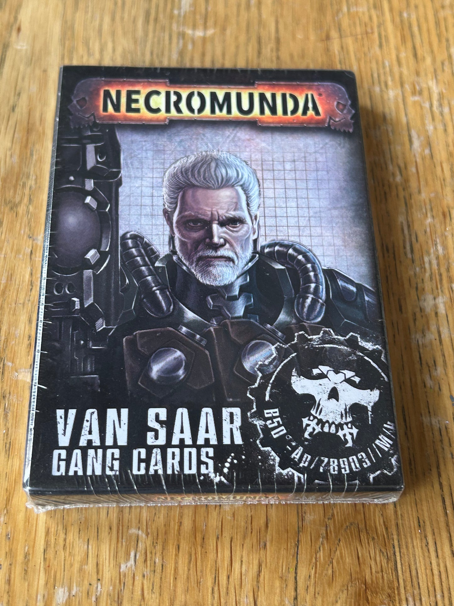 Necromunda Van Saar Gang Cards Underhive Games Workshop GW Sealed New (2 available)