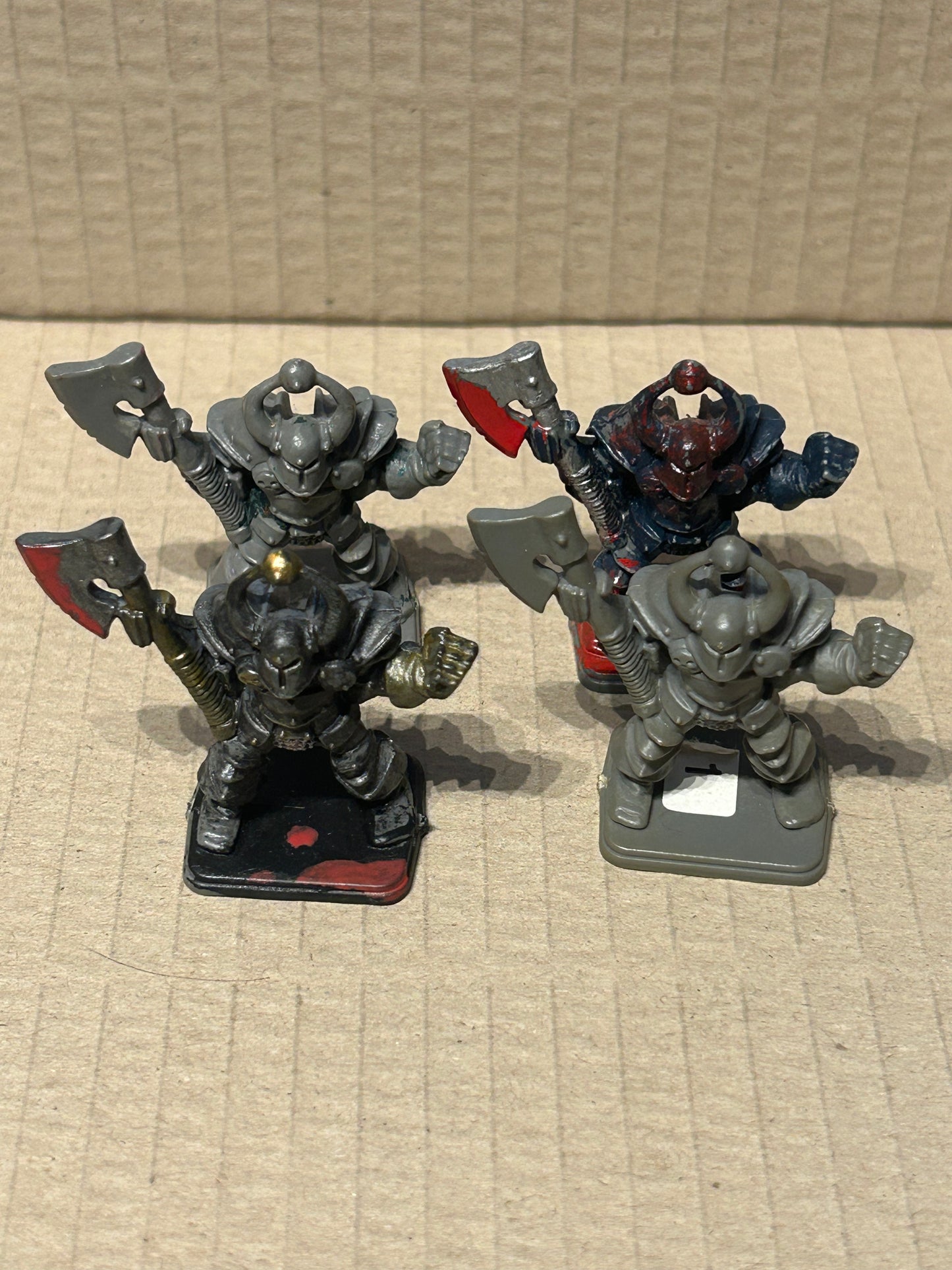 Warhammer fantasy heroquest chaos warrior x4