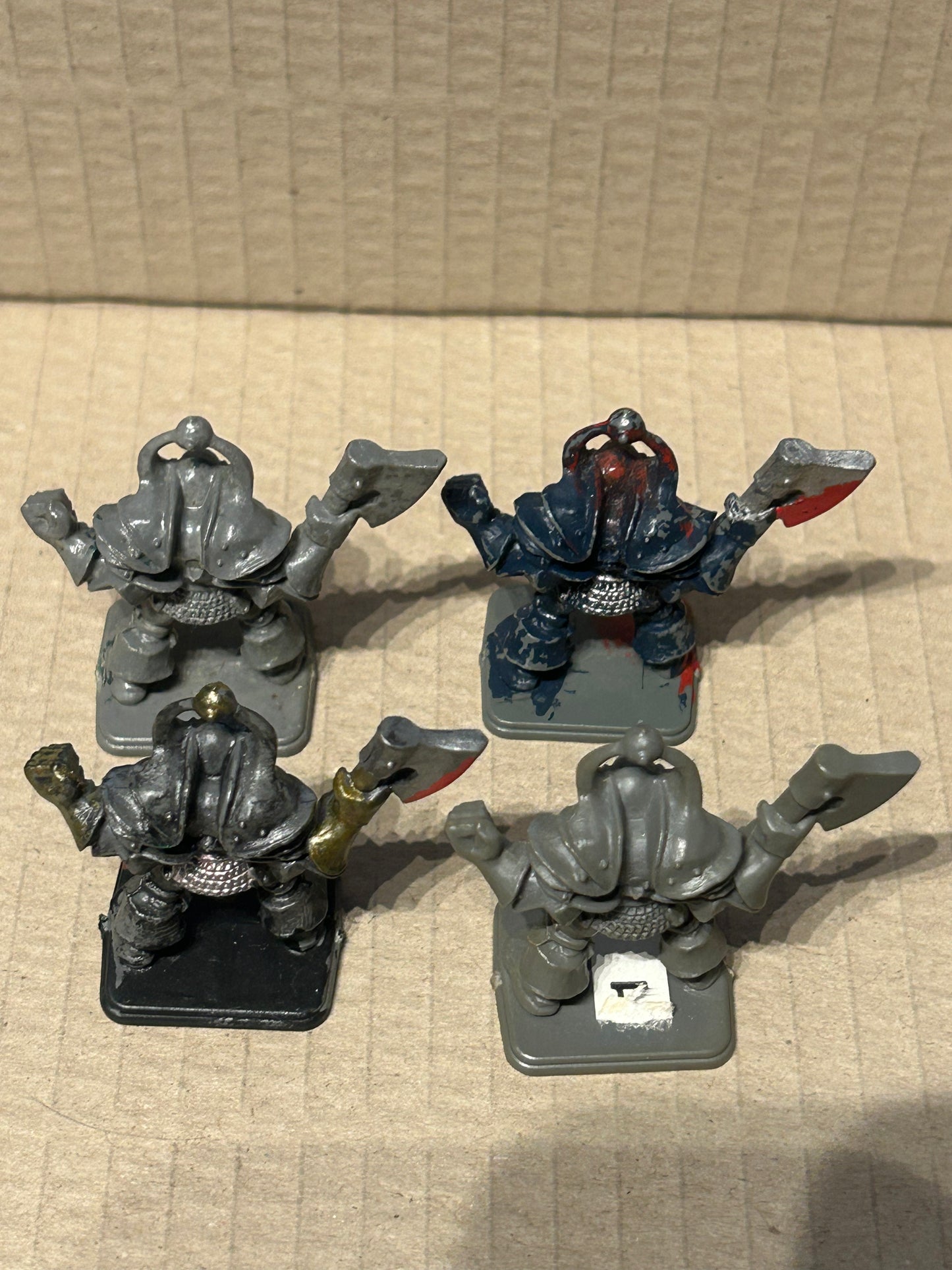 Warhammer fantasy heroquest chaos warrior x4