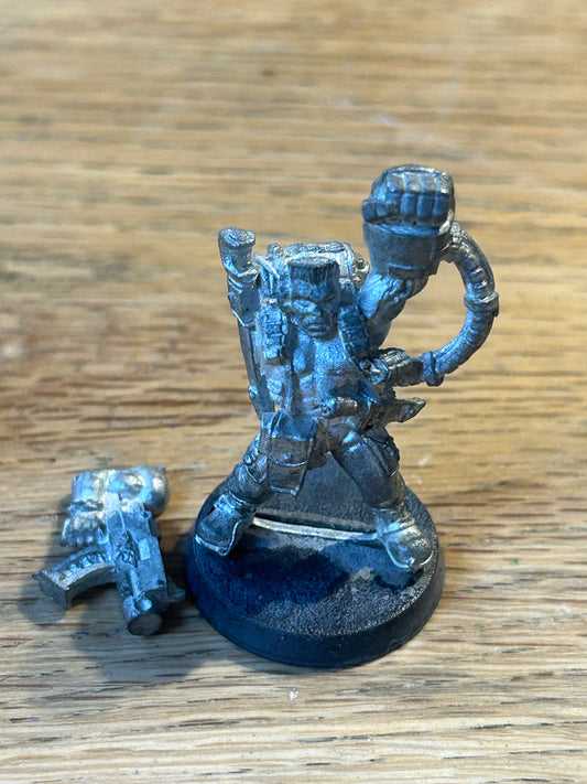 Warhammer 40k Metal Catachan Captain Jungle Fighters Imperial Guard