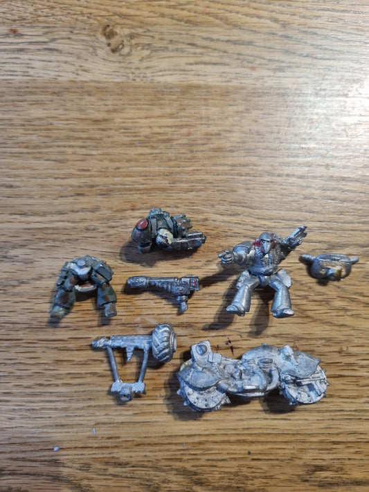 WARHAMMER 40K SPACE MARINES - TRIKE ROGUE TRADER ERA METAL