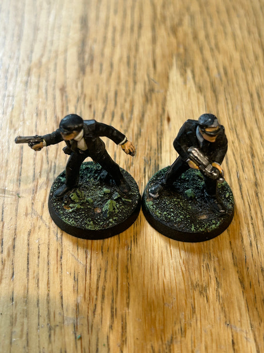 Grenadier models secret agents x2