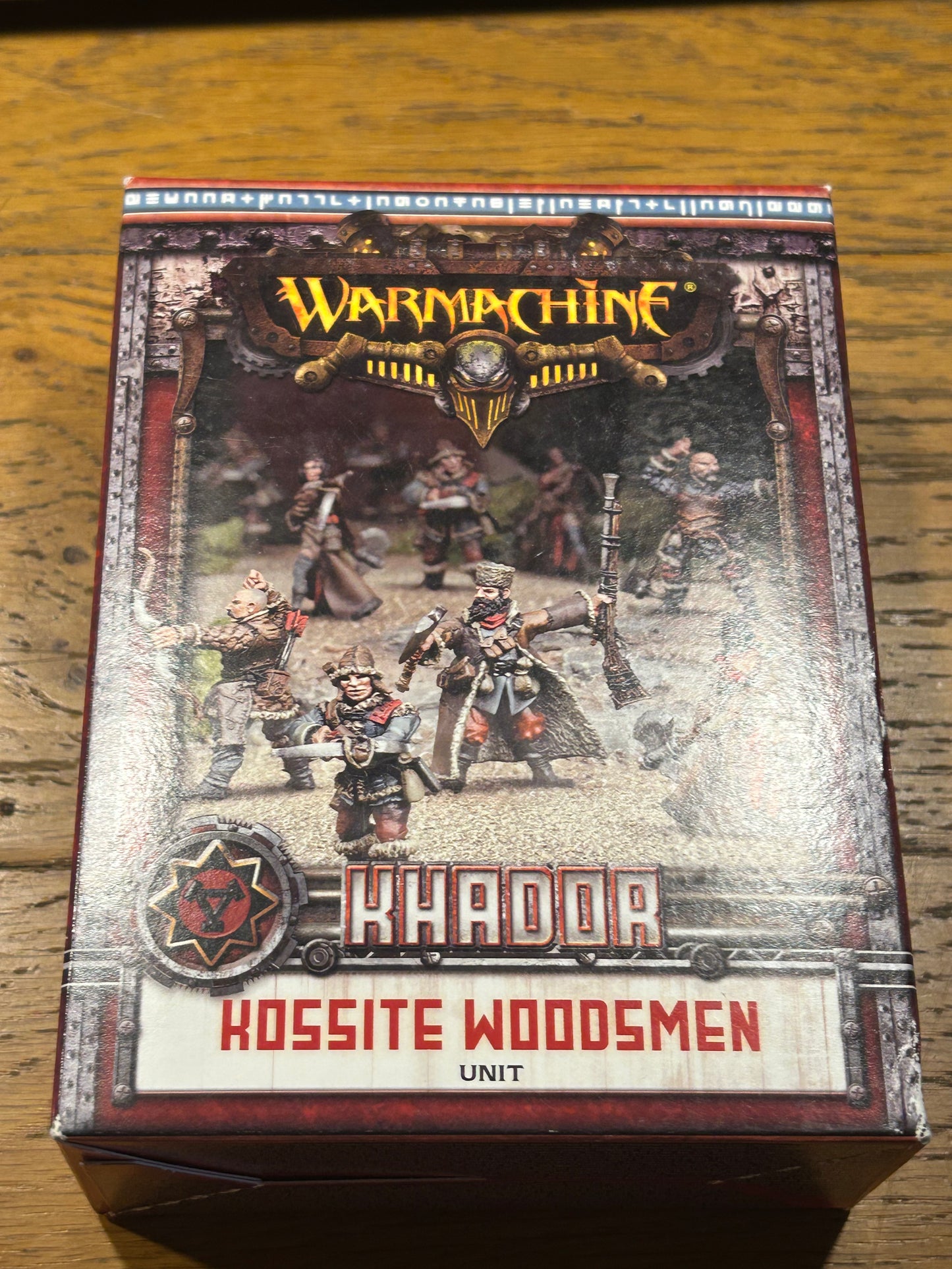 Warmachine Kossite Woodsmen unit Khador new in box