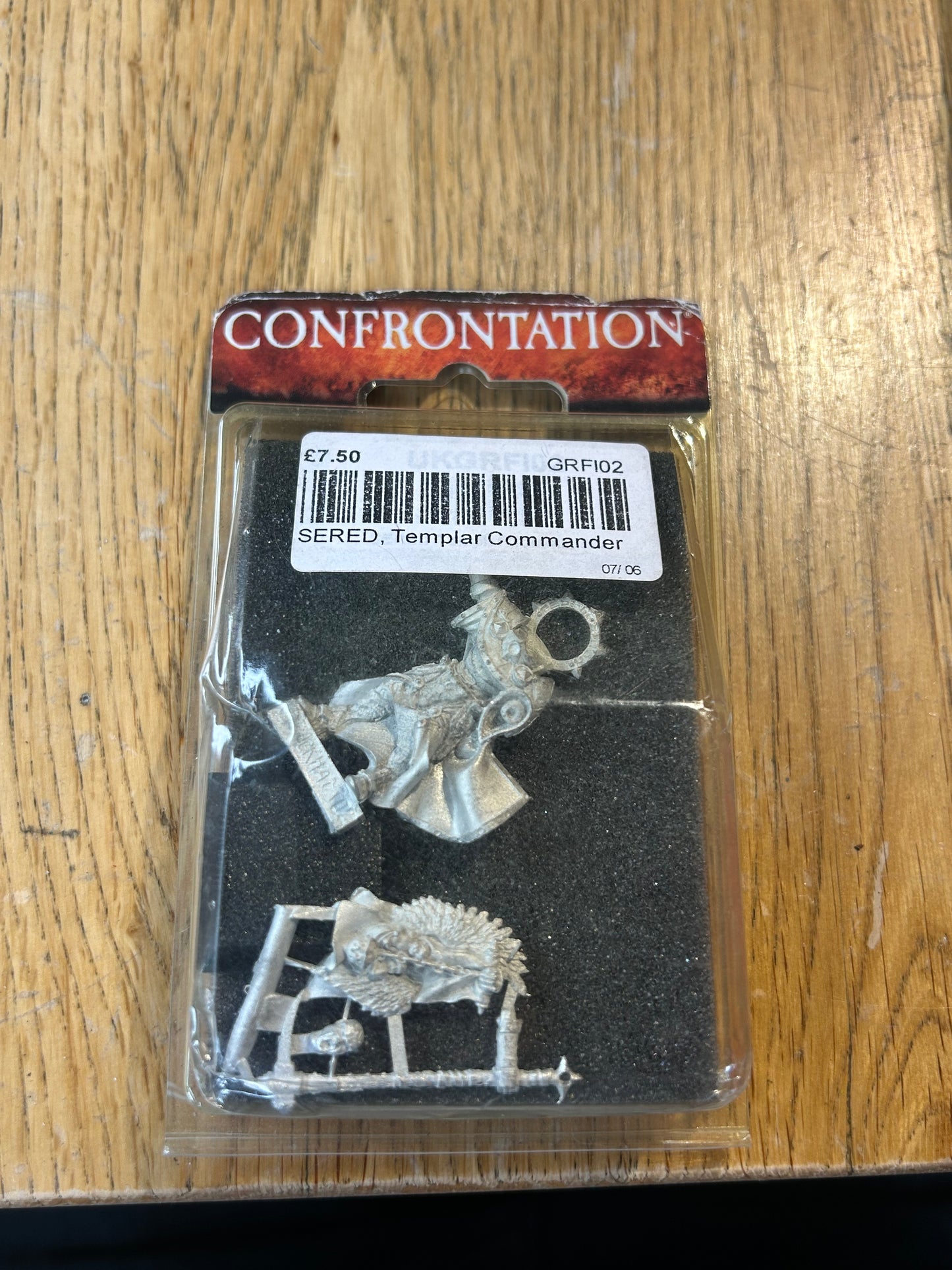 Sered, Templar Commander confrontation