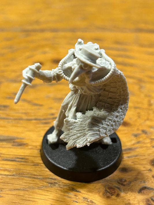 the Doctor 2021 resin miniature from Black Scorpion Miniatures