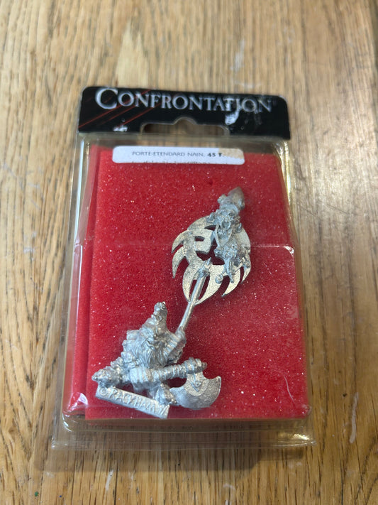 Confrontation Rackham NAPE 01 Dwarf Standard Bearer Blister Pack