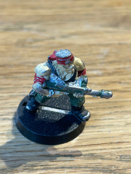 Citadel Warhammer 90s 40K Imperial Guard Catachan trooper