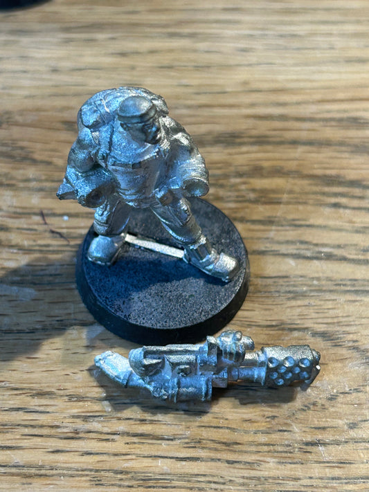 40k Imperial Guard Catachan Heavy Flamer, Citadel, Metal