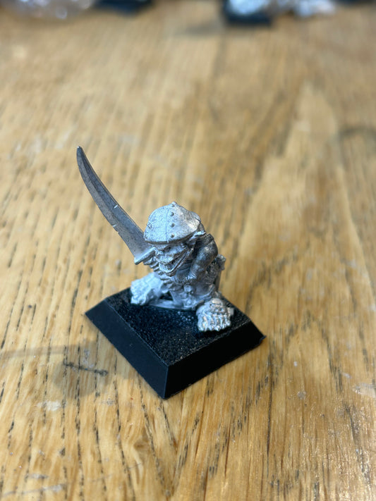 Ashigaru War-Staff Uraken Clan confrontation goblin standard bearer (I have the standard that’s missing from the photo and it will be included).