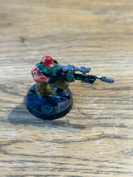 Citadel Warhammer 90s 40K Imperial Guard Catachan Sniper