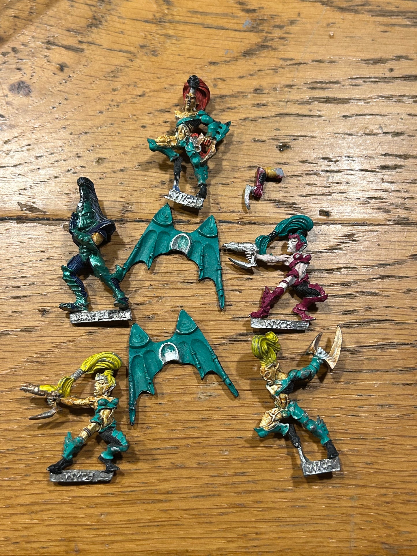 Job lot of dark eldar for spares/conversions (missing parts)
