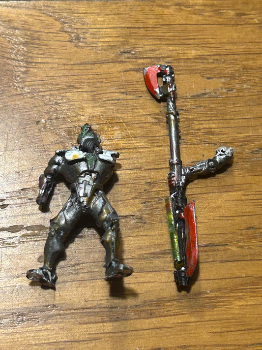 Original Necron Pariah - 2002 - Painted - Warhammer 40K Classic Metal (missing tab)
