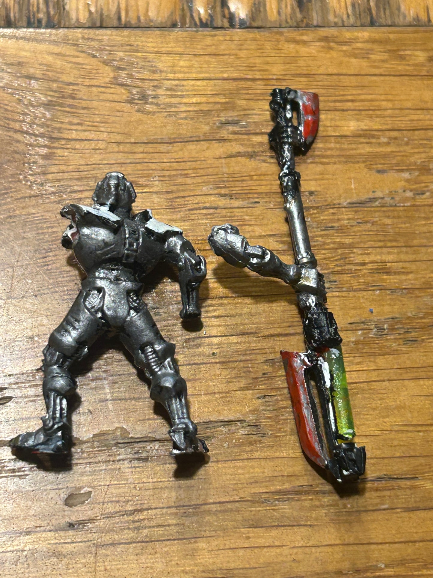 Original Necron Pariah - 2002 - Painted - Warhammer 40K Classic Metal (missing tab)