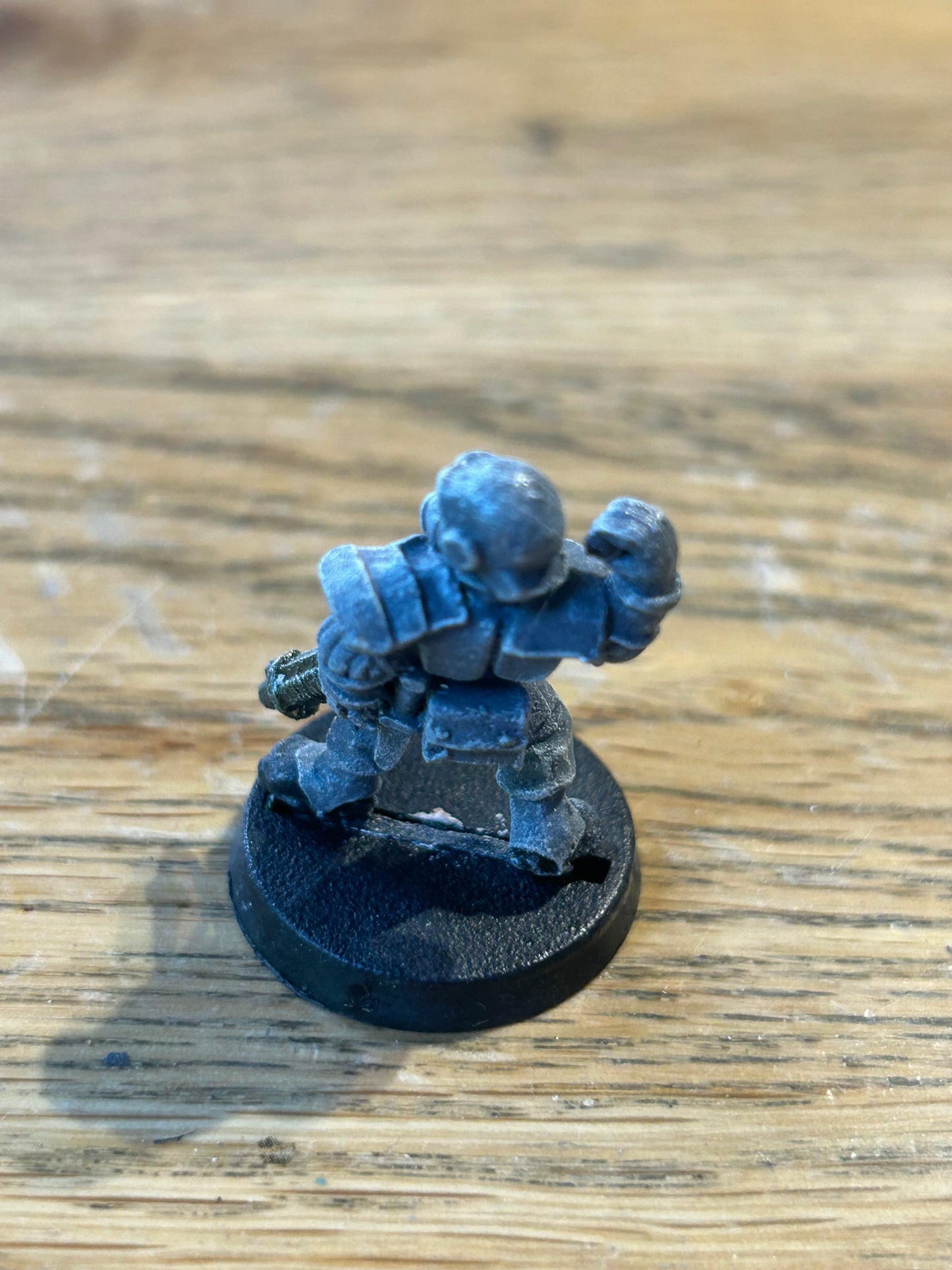 Imperial Guard Las Gun & Respirator RT501 Rogue Trader Metal Citadel