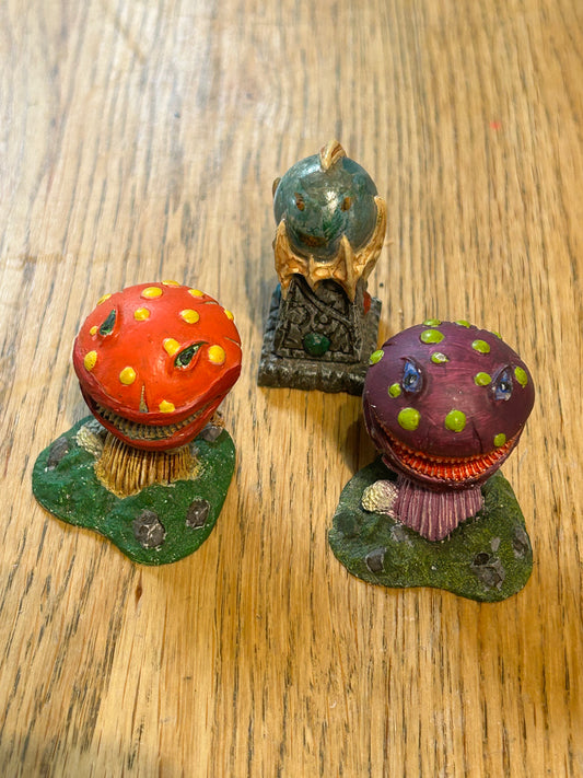 Resin scenery x3