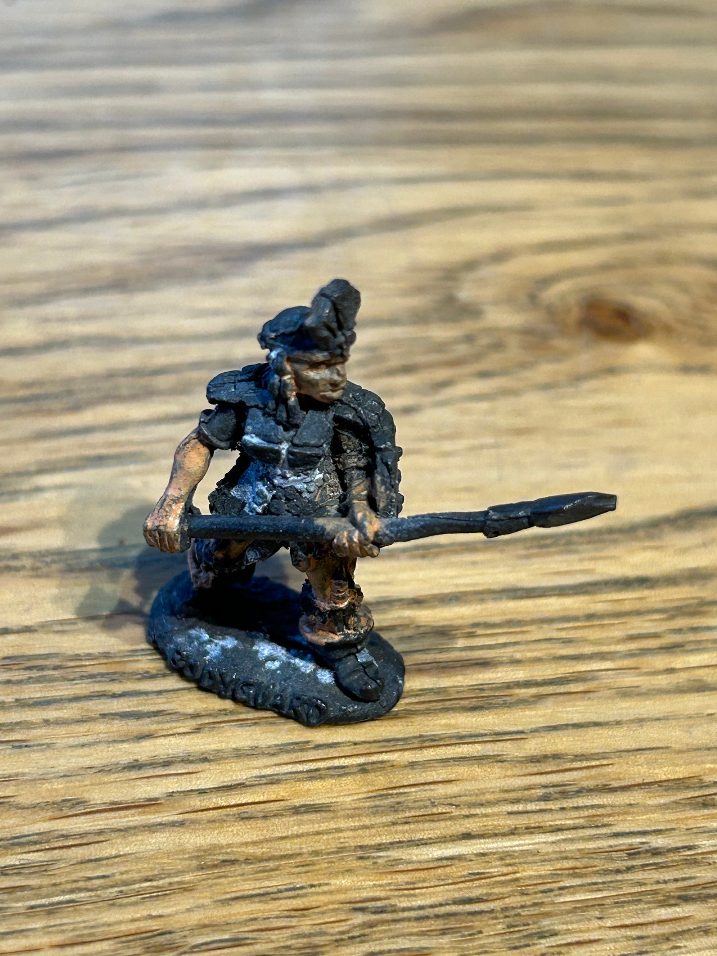 Queen's Bodyguard w. Spear C30 Citadel Oldhammer Pre Slotta Lead Metal Miniature