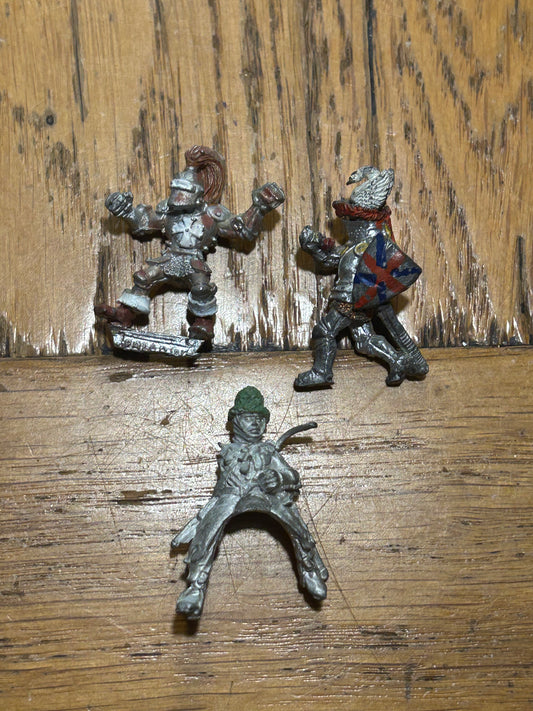 Warhammer Fantasy broken/incomplete humans x3