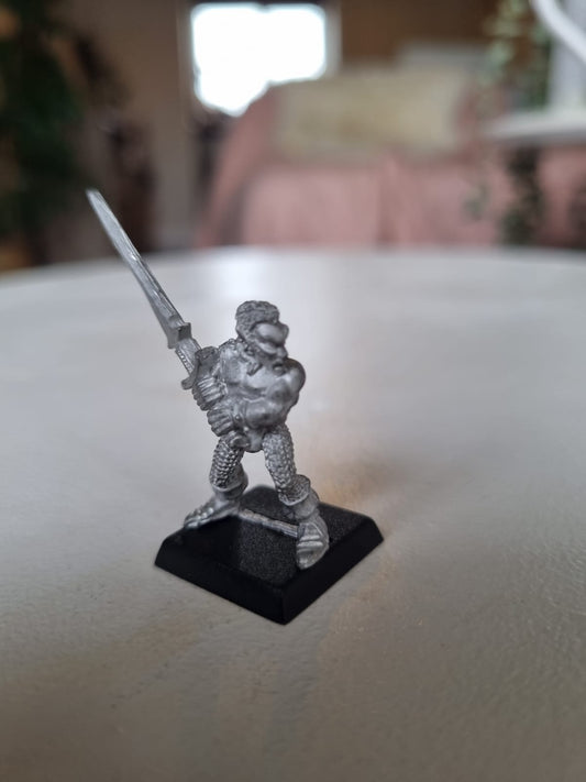 Warhammer Citadel Metal WOOD ELF ELF5 WARDANCER 1989 EDLAGIL double handed sword (2 available)
