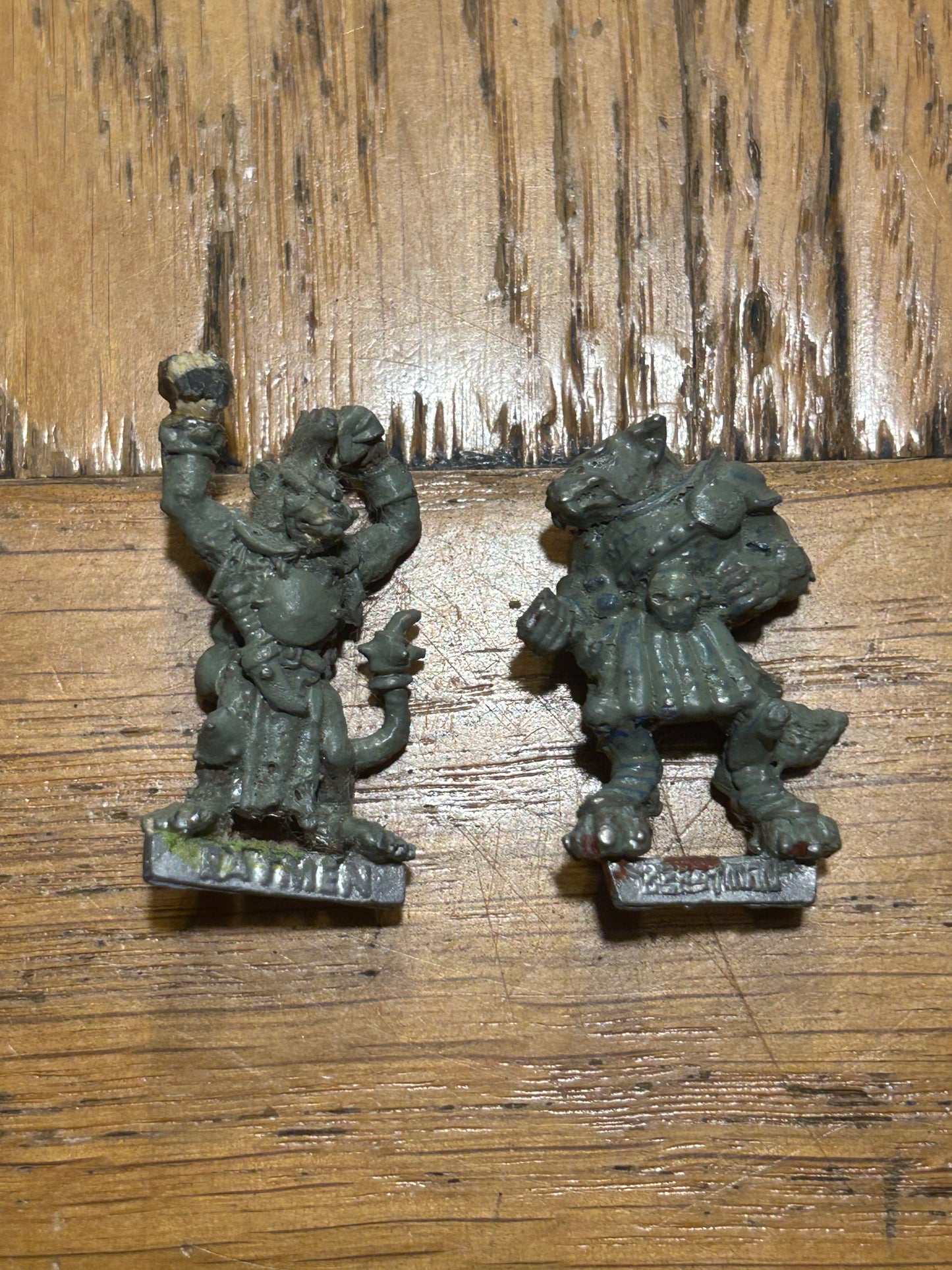 Warhammer Fantasy old world skaven champion and beastman broken