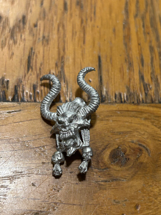Classic Metal Chaos Daemon Head Part Spares - Warhammer Fantasy