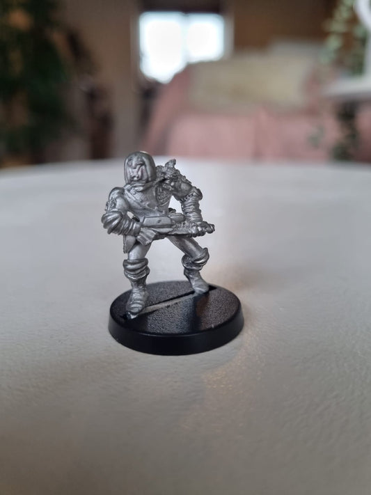 Citadel SJS Judge With Rifle JD8 Dredd 2000 A. D. Mega City One Metal 1985