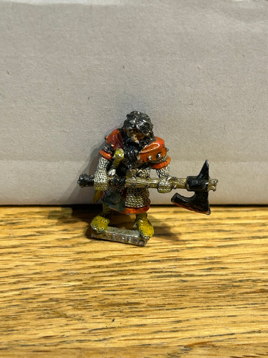 Citadel GW Warhammer fantasy C01 Fighter McDeath Scenario Banquo Axe Hero empire