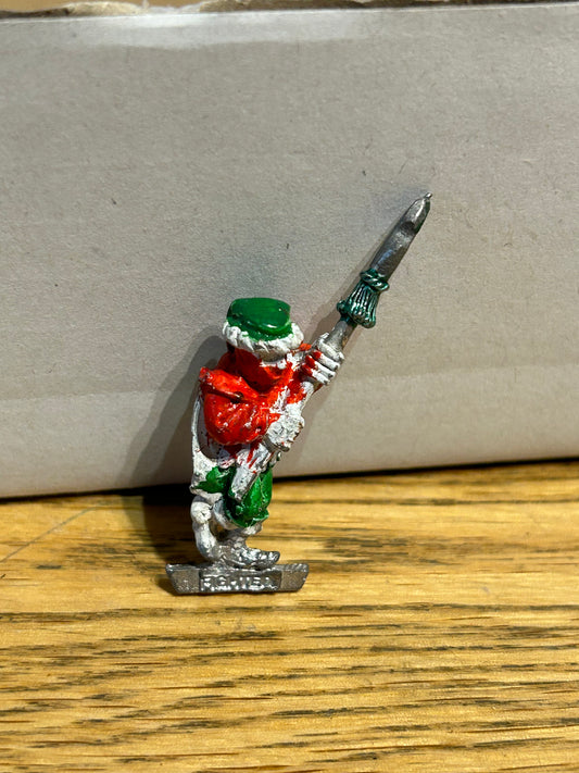 Warhammer Citadel Empire METAL F2 FIGHTERS MILITIA MAN 1987 0102/10