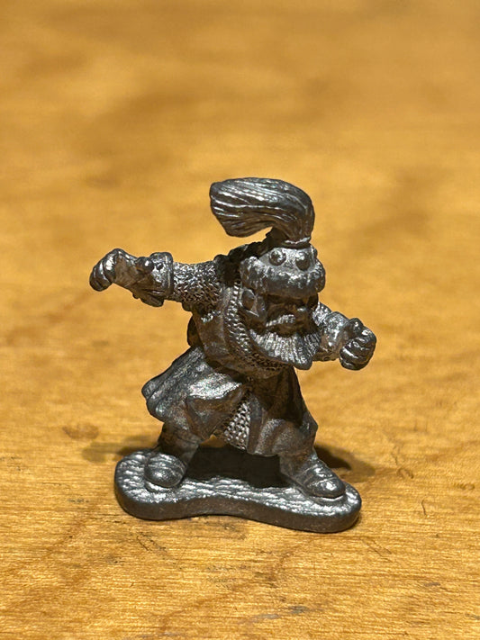 Alternative armies fantasy warlord FW8/3 Dwarf In Mail (no weapon)