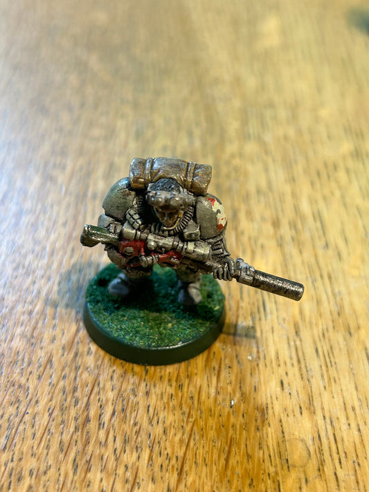 Warhammer 40k Space Marine Metal Scout sniper
