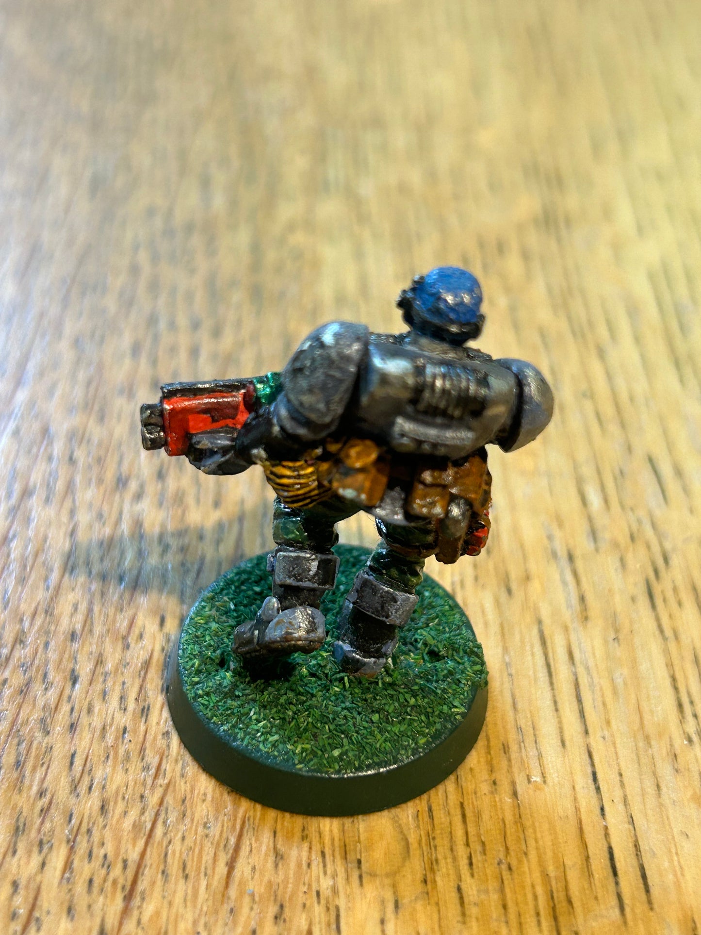 Warhammer 40k Space Marine Metal Scout With Shotgun