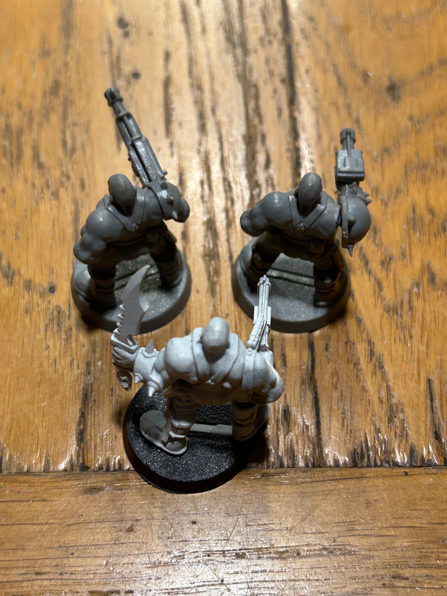 Necromunda Goliath ganger x3